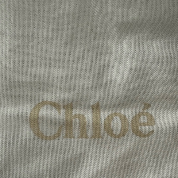 Chloe dust bag white 12.5” x 7” - Picture 2 of 3